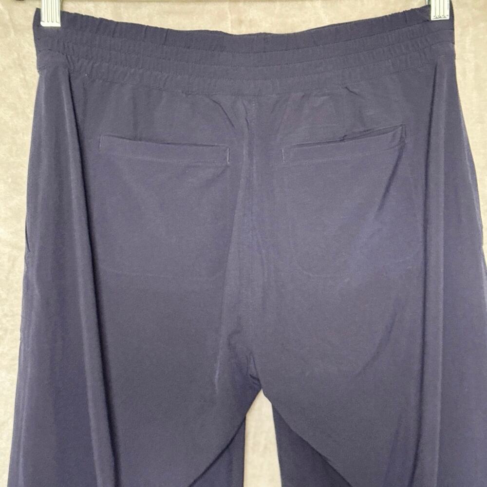 Athleta Chelsea Wide Leg Pants Navy Women’s Size 6 Style #792454 - Picture 8 of 12